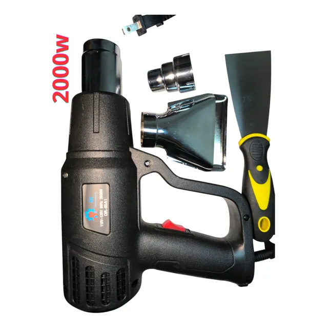 Pistola De Calor Sopladora De Aire Caliente 2000w Tienda 