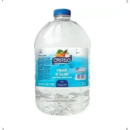 Vinagre De Álcool Transparente Castelo 5 Litros Original