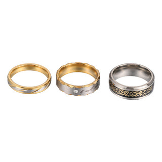 M Conjunto De Anillos De Diamantes De Sarga Dorada Para M Conjunto De Anillos De Diamantes De Sarga Dorada Para