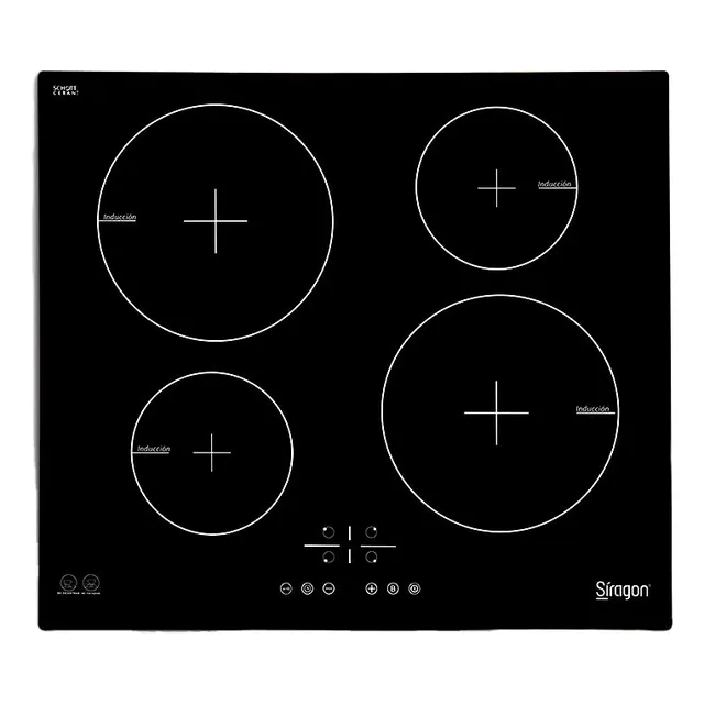Tope De Cocina Inducción Síragon Ti60-9000 60cm