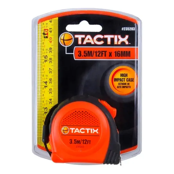 Huincha Medir 3.5mt 5/8 Tactix
