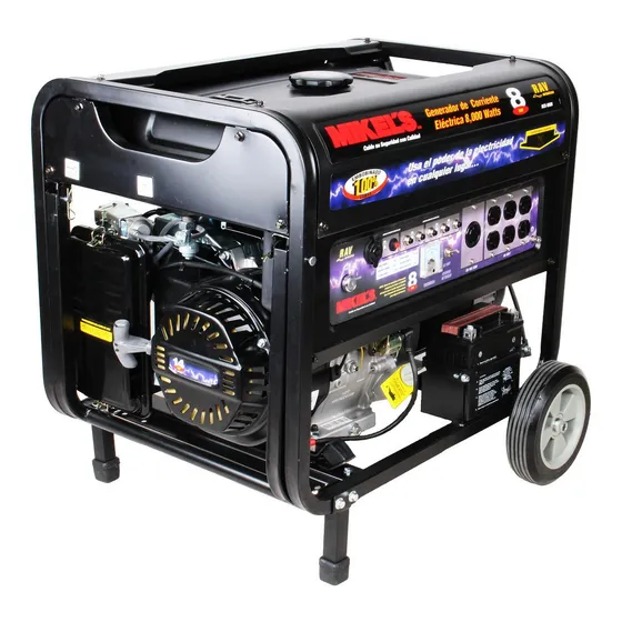 Generador De Corriente Eléctrica 8,000w 14 Hp Mikels