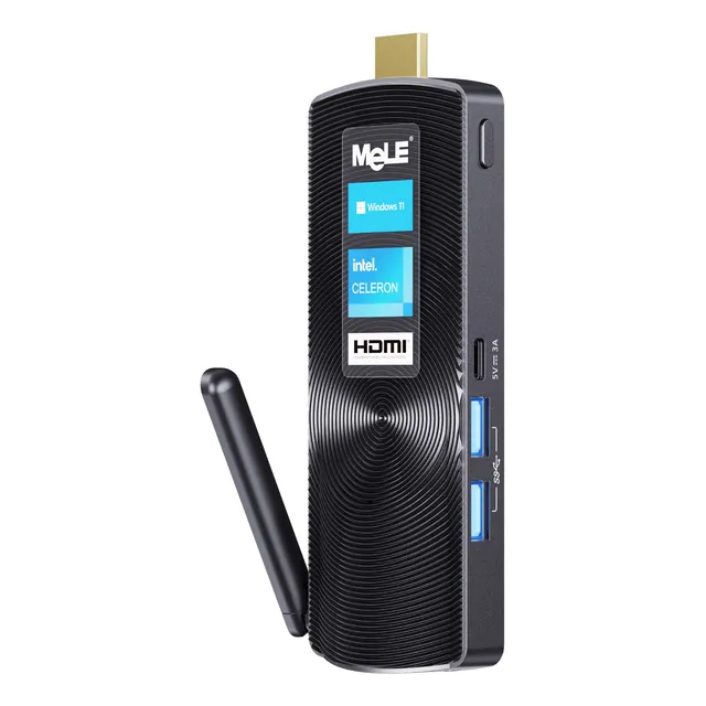 Mini Pc Stick Mele Pcg02 J4125, 8 Gb De Ram, 128 Gb, Ssd, Wi
