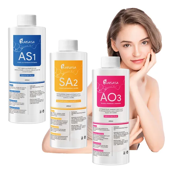 Kit Soluciones Hydrafacial As1 Sa2 Ao3 Hydradermabrasion