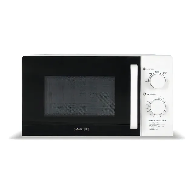 Microondas 20 Litros Smartlife Horno Manual Blanco 20m