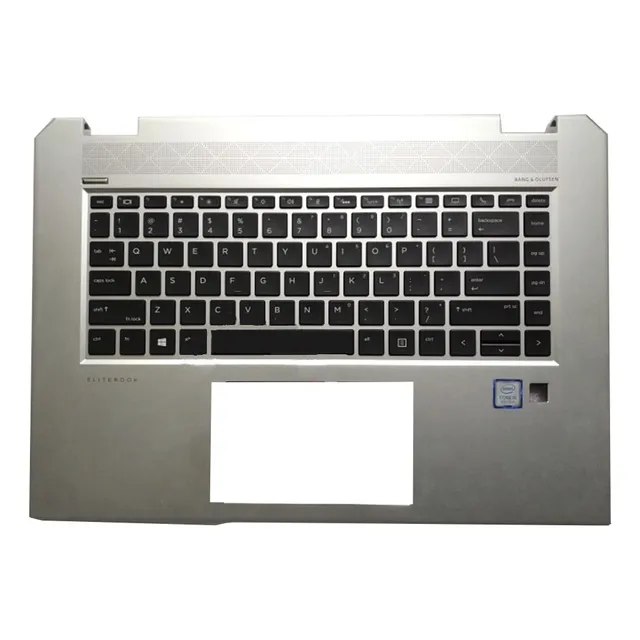 Teclado En Inglés Con Carcasa Tipo C For Portátil Elitebook