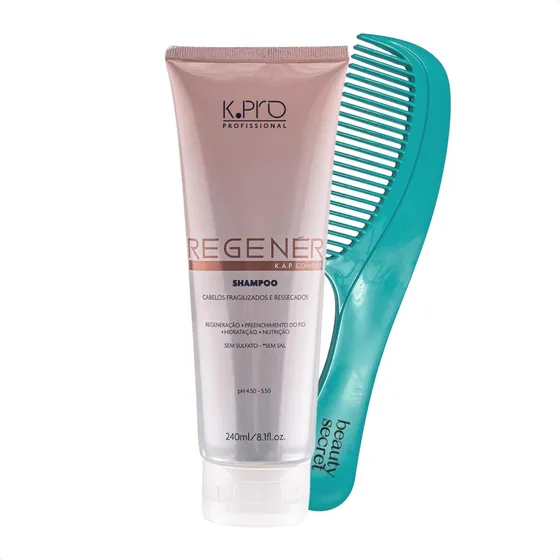 Kit Shampoo Kpro Regenér 240ml E Pente Beauty Secret