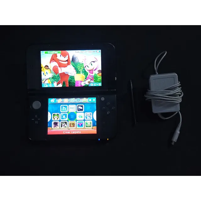 New Nintendo 3ds Xl Negro Pokémon Sun & Moon Con Juegos