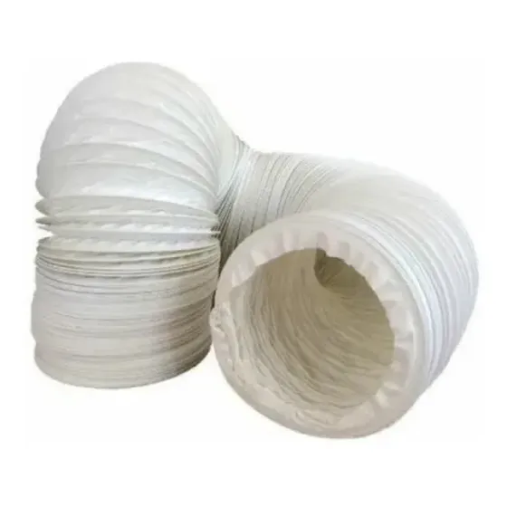Caño Corrugado Para Extractor  80mm Pvc- Ferretería Tucandu