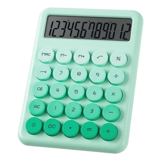 Calculadora Escritorio 12 Dígitos Funciones Números Escolar