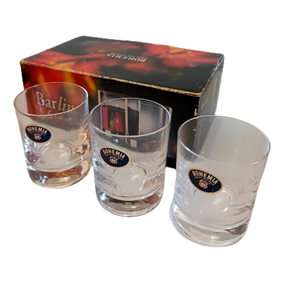 Vasos De Licor De Cristal De Bohemia (para Shots)