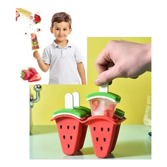 Molde Pala Helados De Paletas, Figuras Variadas 