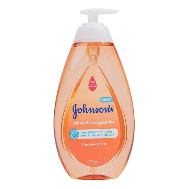 Sabonete Líquido De Glicerina Da Cabeça Aos Pés Refil 750ml Johnson's Baby Sabonete Líquido De Glicerina Da Cabeça Aos Pés Refil 750ml Johnson's Baby