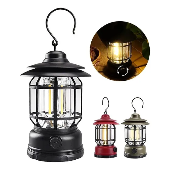 Luces De Camping Para Pesca Camping Picnic  Antiguo