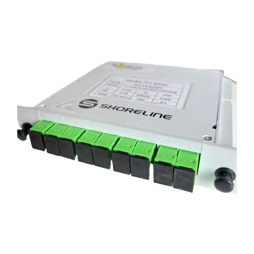  10 X Splitter Box 1 X 8 Sc Apc Modular - Envio Imediato