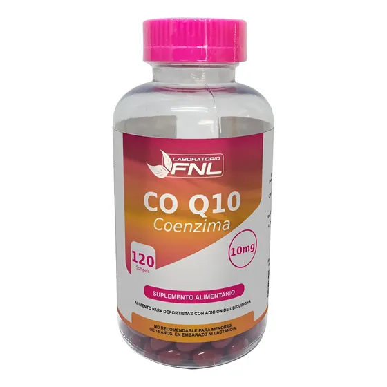 Coenzima Q10 10 Mg Fnl 120 Cápsulas