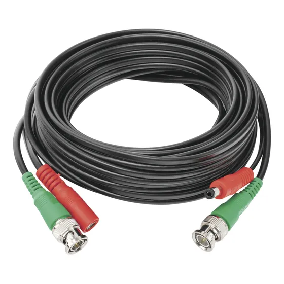 Cable Video Coaxial ( Bnc Rg59 ) / 5 Metros / 100 % Cobre 4k