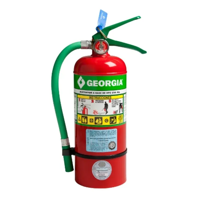 Matafuego Hcfc X 2,5 Kg Ecológico Fuegos Abc Haloclean Iram