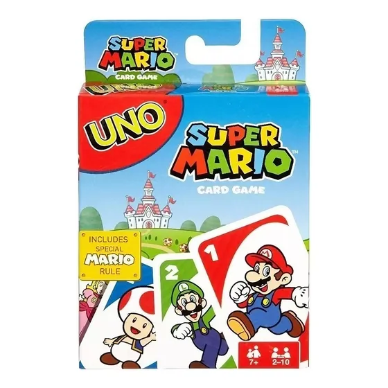 Juego De Cartas Super Mario Bross Versión Uno