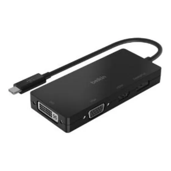 Adaptador P/ Vga Hdmi Dvi E Displayport Belkin Hub Usb-c