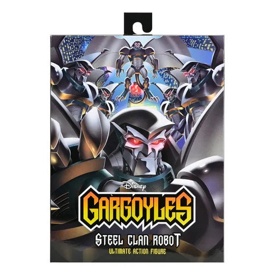 Steel Clan Robot Gargoyles Disney Neca Muñeco Figura