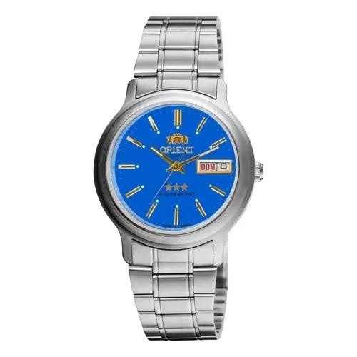 Relógio Orient Masculino Automatic Prata 469wa1af-a1sx