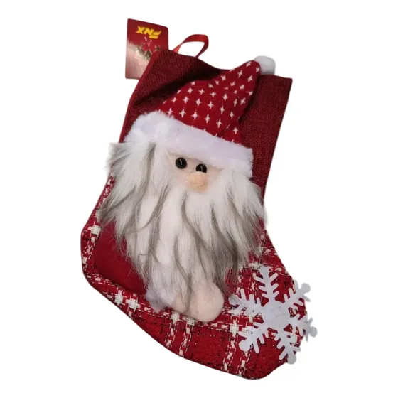 Adorno De Navidad Bota Colgante Diseño Varios, 15 X 25cms