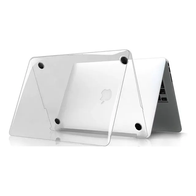 Case Para Macbook Air 13 A2337 / A2179 Chip M1 A1932 Wiwu Traslucido Blanco