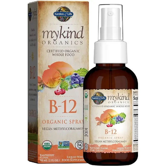 Vitaminas B12 Metilcobalamina Garden Of Life (58 Ml)