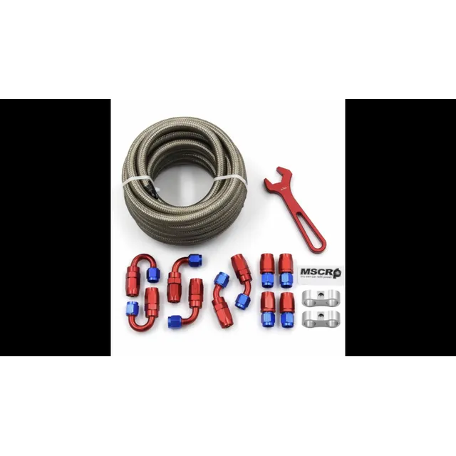 Linea De Gasolina Con Conexiónes Edelbrock Holley