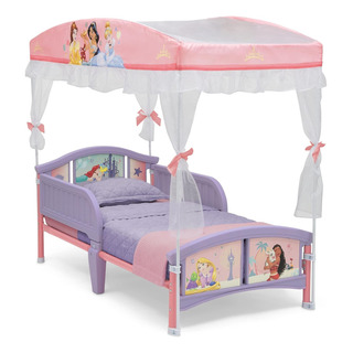 Cama Infantil Con Dosel, Princesa Disney Cama Infantil Con Dosel, Princesa Disney