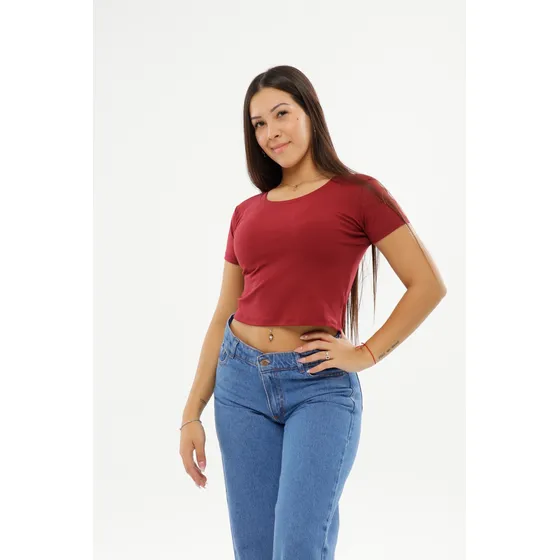 Remera Basica Mangas Cortas Varios Colores - Terra Liscki