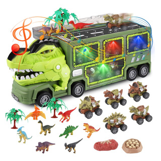 Camión De Dinosaurio 21 En 1 Para Niños Y Niñas De 3, 4, 5, Camión De Dinosaurio 21 En 1 Para Niños Y Niñas De 3, 4, 5,