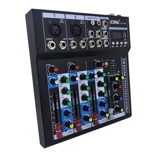 Mesa De Som Console Lelong Le-708 De Mistura 110v/220v Mesa De Som Console Lelong Le-708 De Mistura 110v/220v
