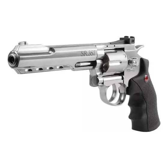 Pistola Revolver Co2 Crosman Crvl357s Fullmetal Balines