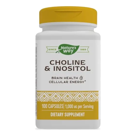 Nature's Way Colina E Inositol - 1000 Mg -