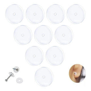 10 Discos De Silicon Almohadilla Para Eliminar Piercing Bump 10 Discos De Silicon Almohadilla Para Eliminar Piercing Bump