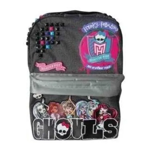 Monster High Mochila Espalda 16 Pulgadas Dm408 Color Gris