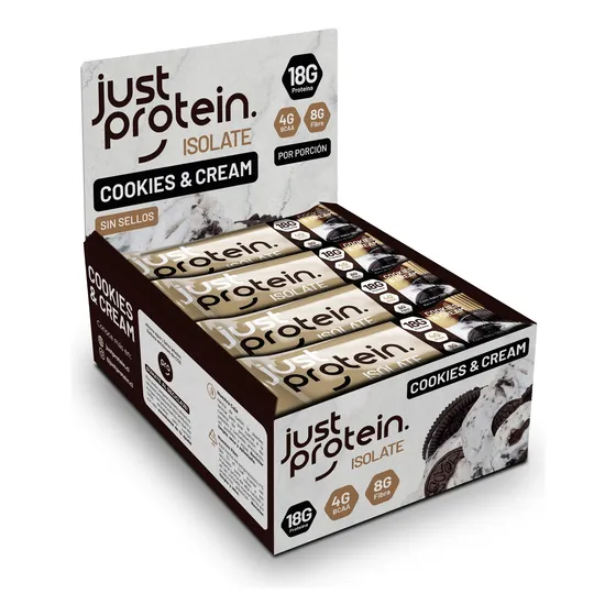 Barra De Proteína Aislada Just Protein 12u