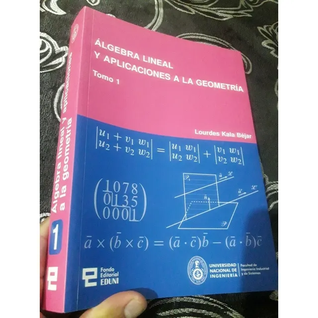 Libro Algebra Lineal Tomo 1 Lourdes Kala