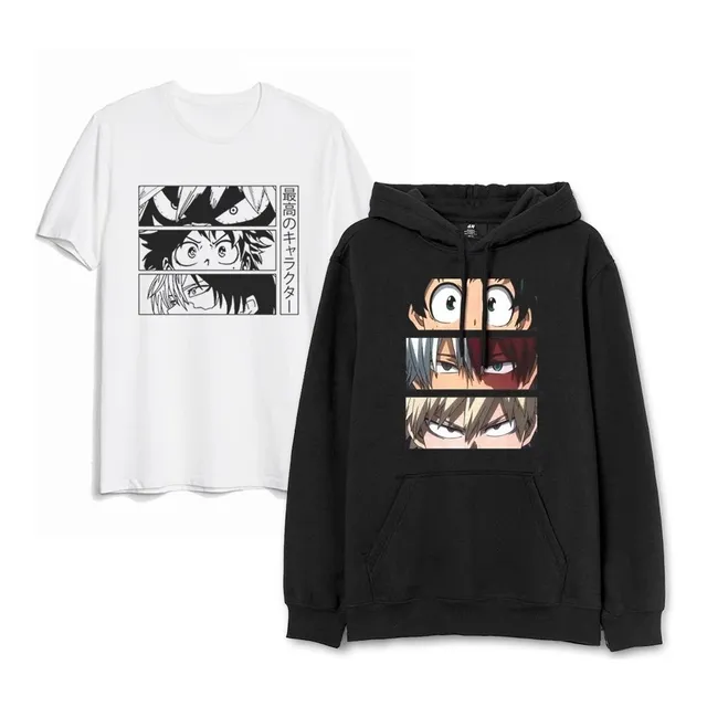 Combo My Hero Academia Buzo + Remera - Unisex Anime Boku No
