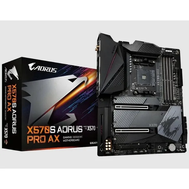 Gigabyte X570s Aorus Pro Ax Motherboard Cpu Am4 Amd Ryzenw
