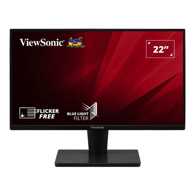 Monitor ViewSonic con pantalla de 22" 75Hz 220V y resolución FHD