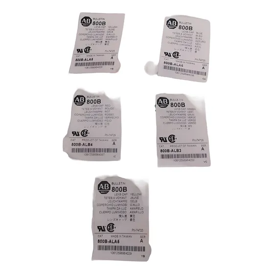 Push Button Allen Bradley 800b-ala6  800b-ala5 Lote De 5pz