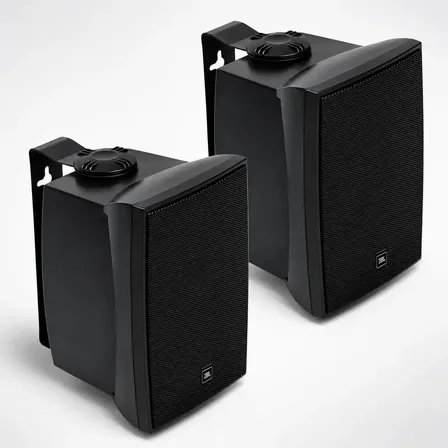 Caixa De Som Acústica Passiva Jbl C321p Par Preta C321 60w Cor Preto