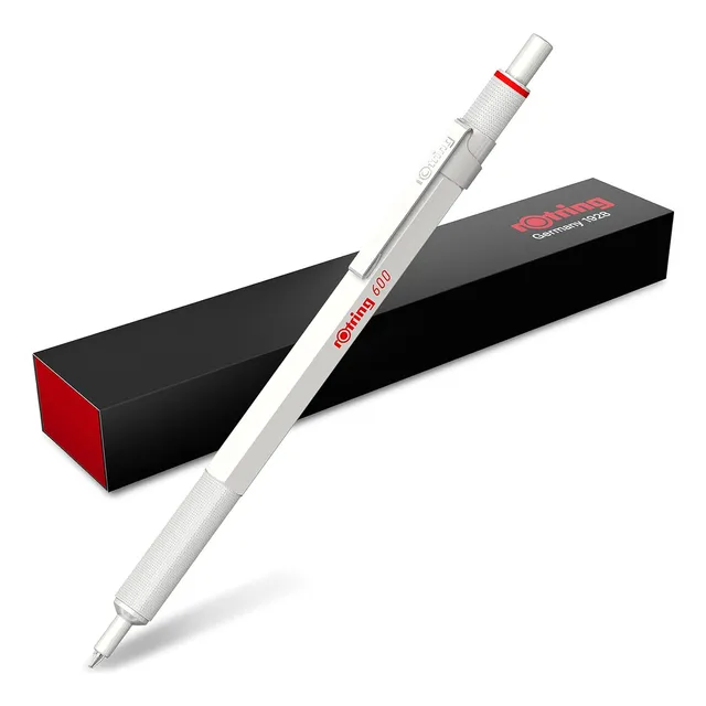 Bolígrafo Metálico Recargable, Punta Media, Modelo 600