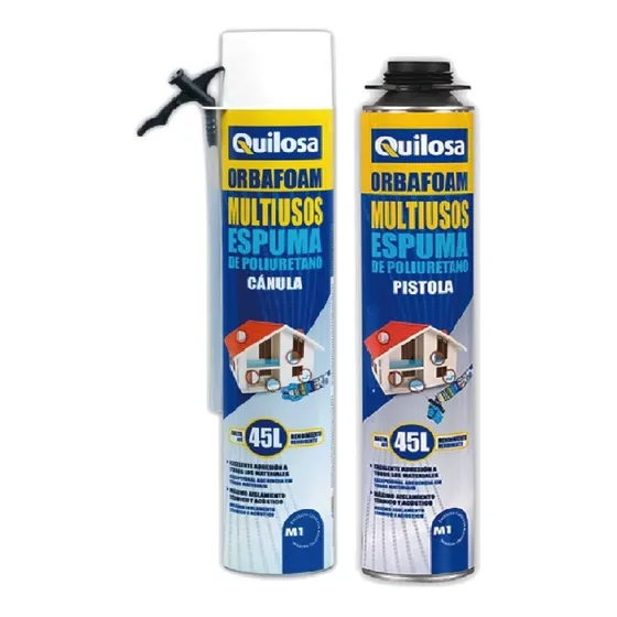 Espuma Poliuretano Para Pistola Quilosa 750ml Ferreteria K37