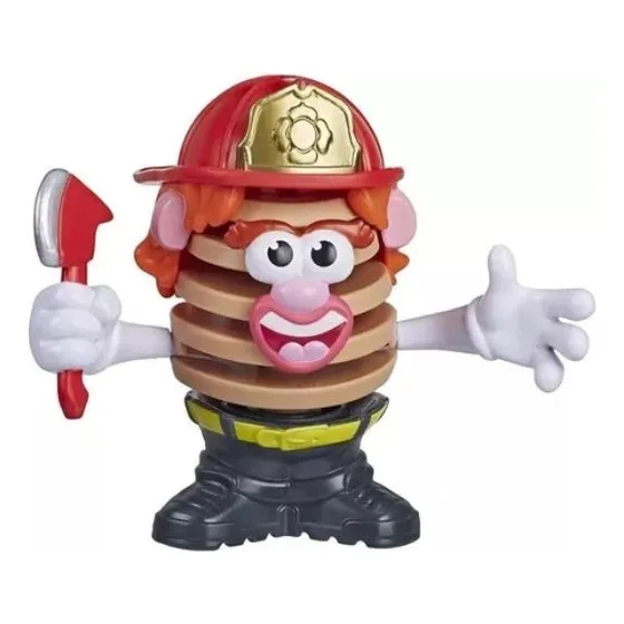Juguete Original Sr. Cara De Papa Chips Bombero 10 Piezas