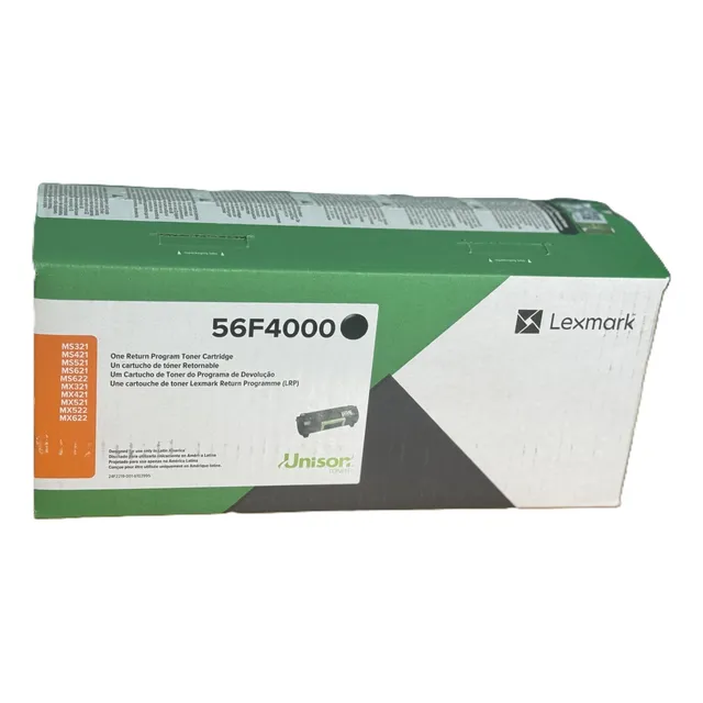 Toner Original Lexmark 56f4000 Ms321 / Ms421 / Mx421 / Mx522