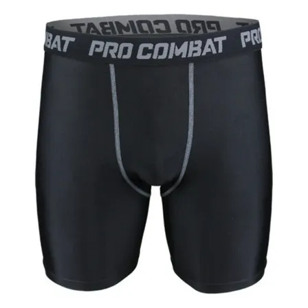 Short Calza Compresión Deportivo Licra Primera Capa Hombre